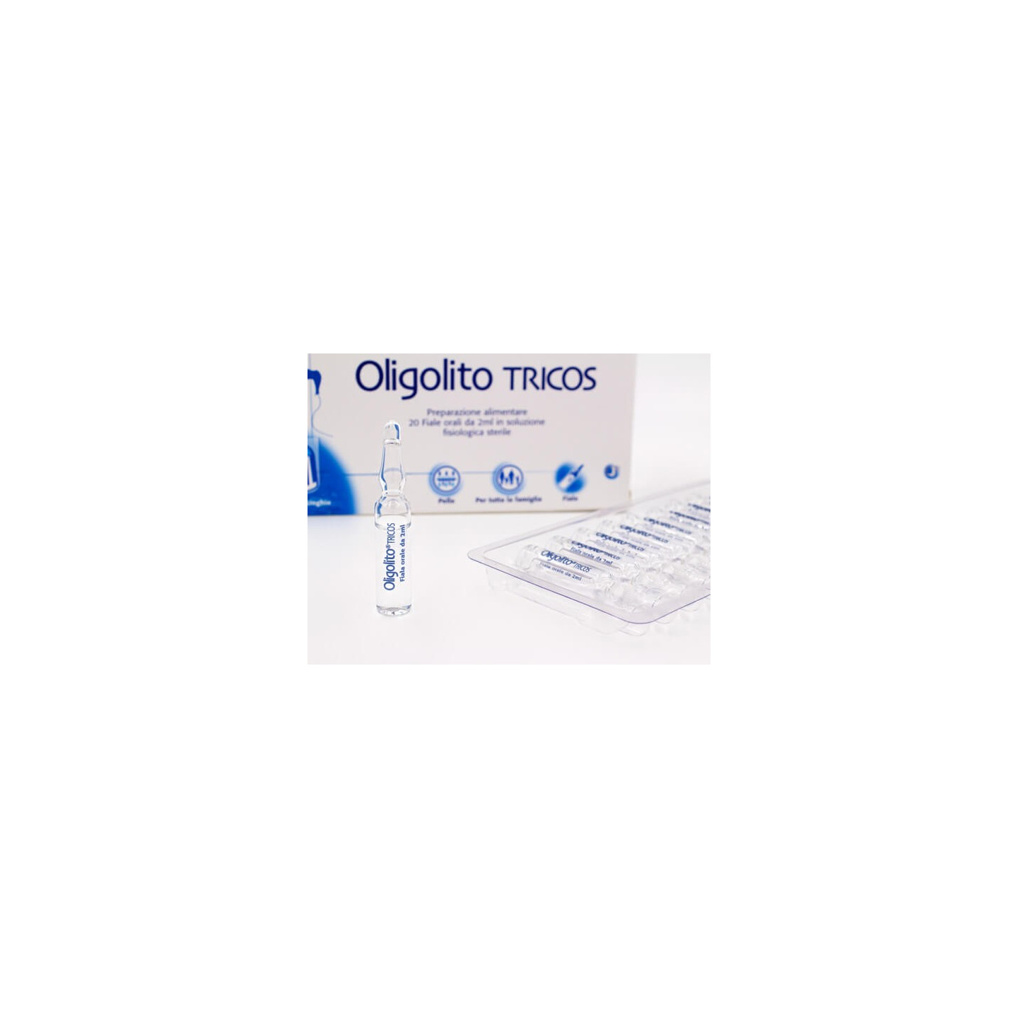 Oligolito Tricos - 20 bočica za piće 2 ml