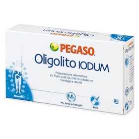 Oligolito Iodum - 20 fiole de băut 2 ml