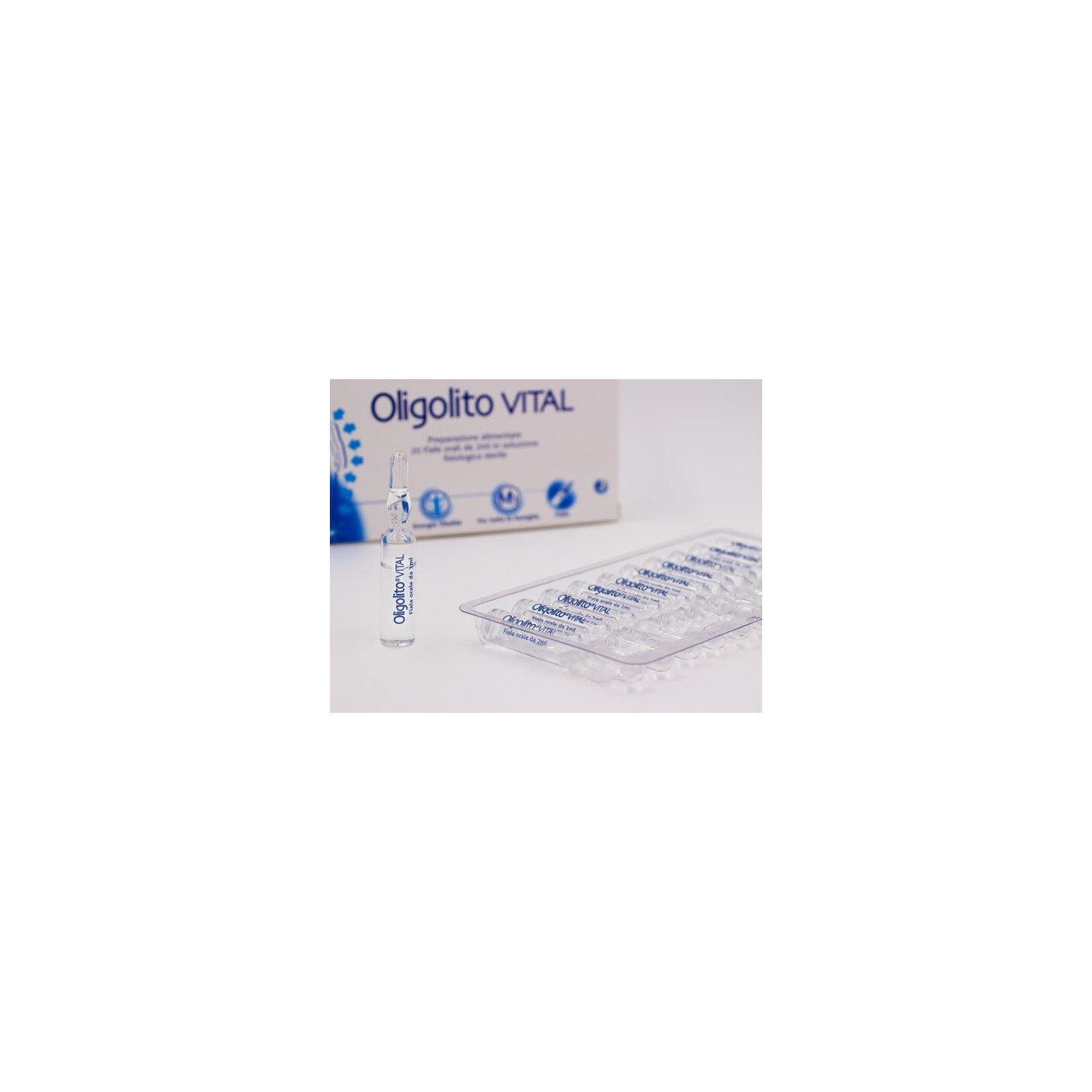 Oligolito Vital - 20 Viales Bebibles 2 Ml