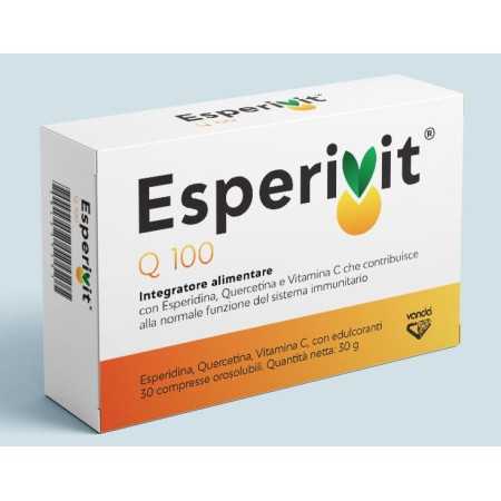 Esperivit Q 100. Komplettera med Hesperidin, Quercetin och Vitamin C - 30 tabletter