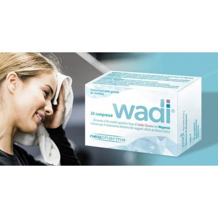 Wadi - neupharma alimento para usos médicos especiales con cloruro de sodio y magnesio 30 cápsulas