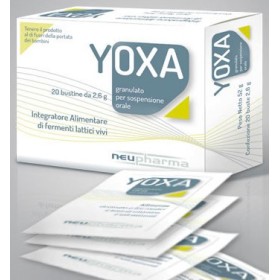 YOXA, food supplement of live lactic ferments - 20 sachets 2.6 g