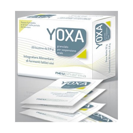 Yoxa, complemento alimenticio de fermentos lácticos vivos - 20 sobres 2,6 g