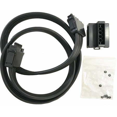 T-piece with tube for two simultaneous treatments on prpt1002 pressotherapy