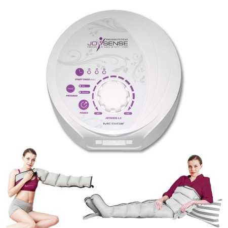 Pressoterapia PressoMassaggio PressoEstetica JoySense 2.0 con 2 gambali,  Kit addominale e Bracciale