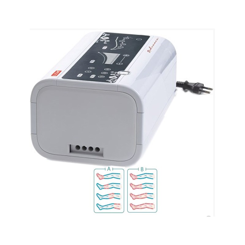 Elektronická tlakoterapie advance ltm560 - sekvenční kompresní terapie - 4 výstupy