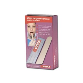 Sterile wood tongue depressor - pack 50 pcs.