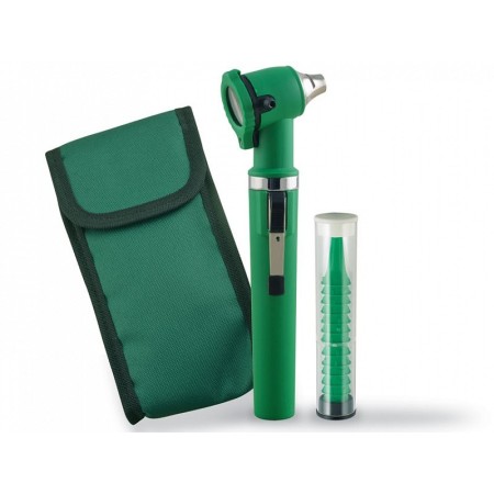 Gimalux fiber optic otoscope - green
