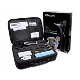 Otoscope vidéo vétérinaire Md Scope - avec 3 sondes