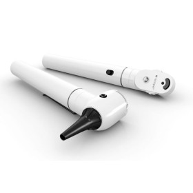 Oto / pocket oftalmoscoop e-scope riester 2130-203 fo (glasvezel), led 3,7 v