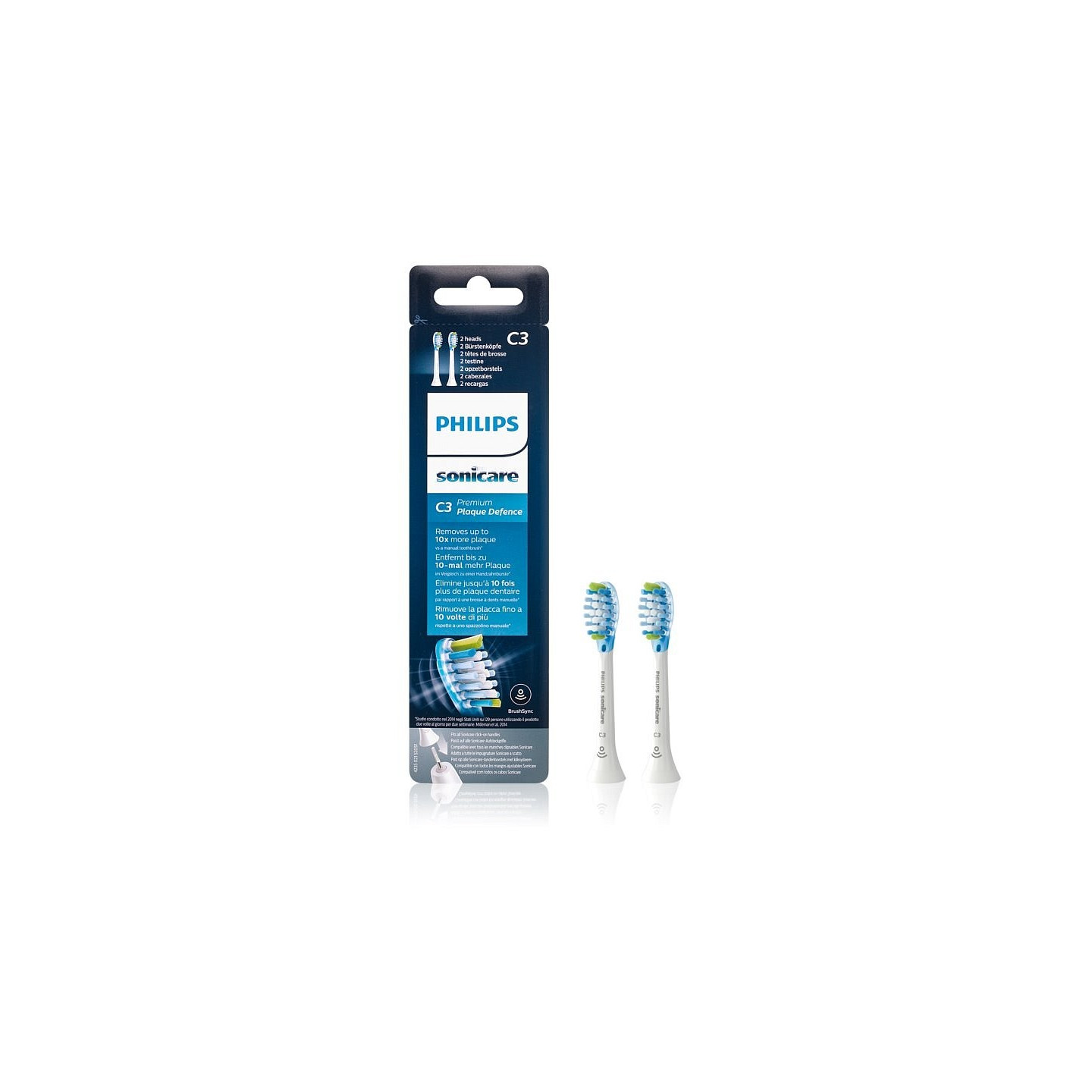 Philips sonicare c3 premium plaque defense heads hx9042 / 17