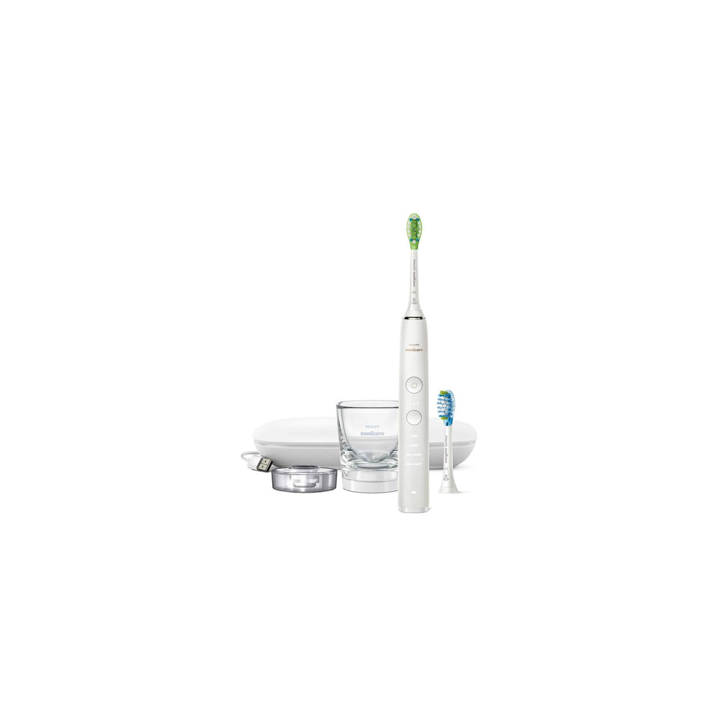 Sonicare diamond clean 9000 white - sonic električna zobna ščetka z aplikacijo - hx9913 / 03