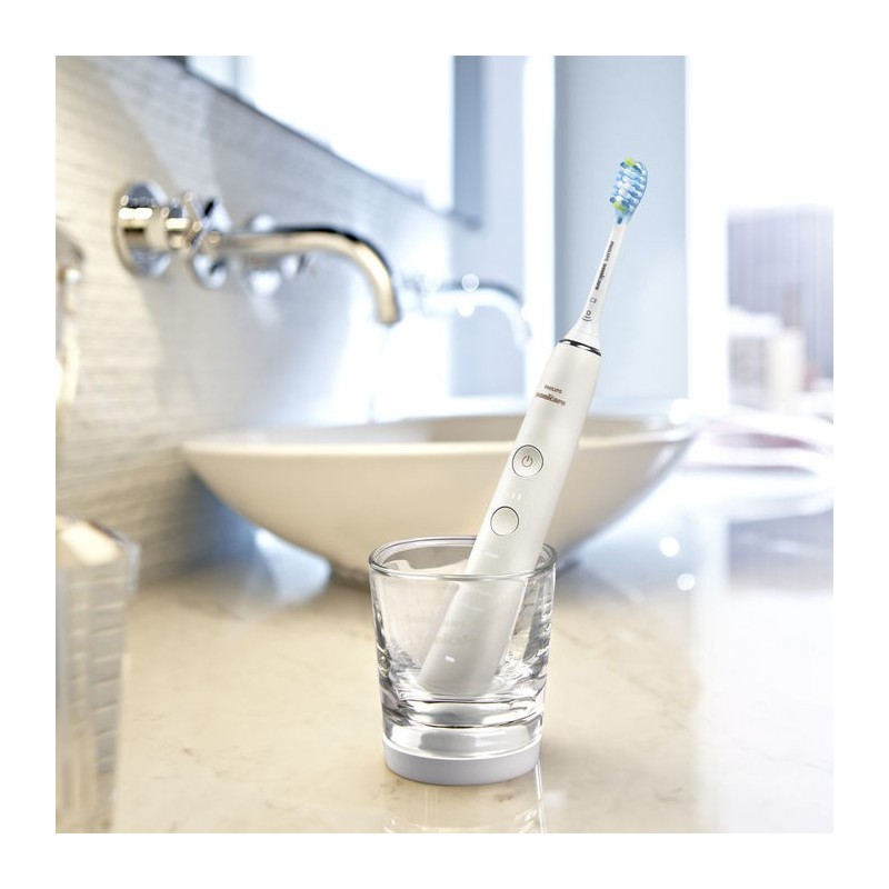 Sonicare diamond clean 9000 white - sonic eltandborste med app - hx9913 / 03