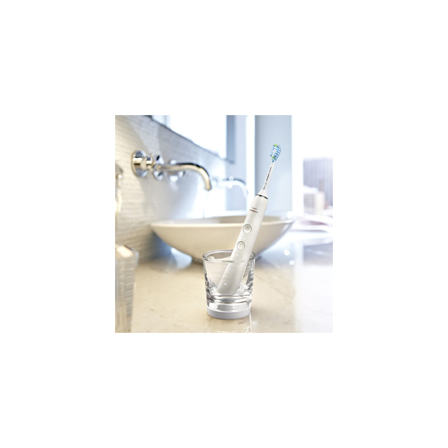 Sonicare diamond clean 9000 white - sonic električna zobna ščetka z aplikacijo - hx9913 / 03