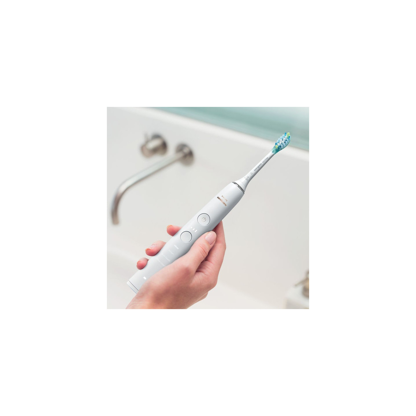 Sonicare diamond clean 9000 white - sonic električna zobna ščetka z aplikacijo - hx9913 / 03
