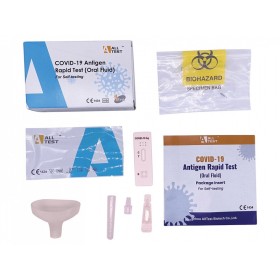 Toate testele testul rapid cu tampon salivar pentru uz casnic pentru covid-19