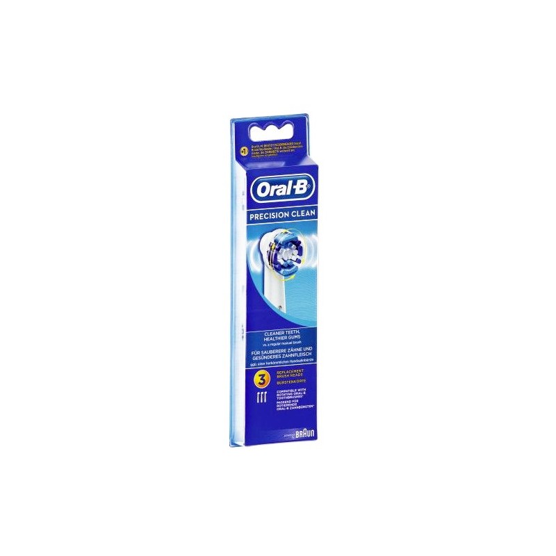 Cap de periuță de dinți oral-b precision clean eb20-3 - 3 buc.