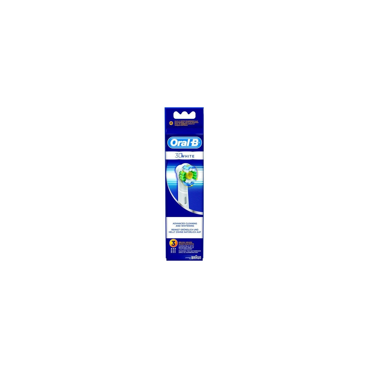 Glava zobne ščetke oral-b 3d white eb18-3 - 3 kos.
