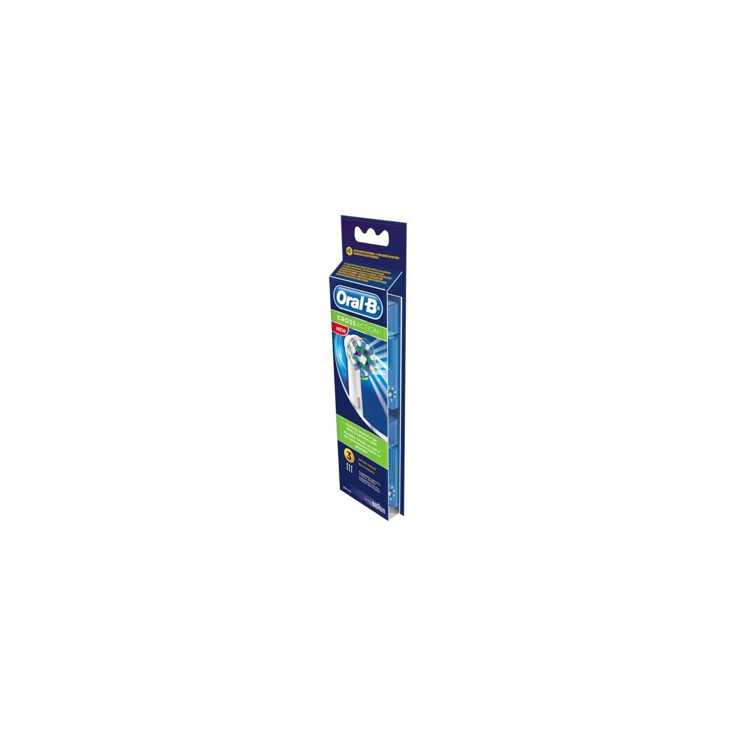 Glava zobne ščetke oral-b crossaction eb50-3 - 3 kos.