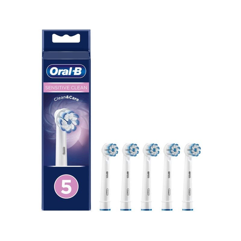 Cabezal de cepillo de dientes oral-b sensitive eb60-5 - 5 uds.