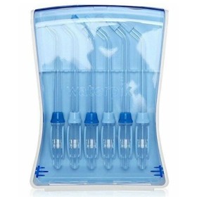 Waterpik - custodia igienica e robusta con 6 punte di ricambio