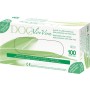 Latexhandskar utan puder Aloe Vera MEDIUM STORLEK 8