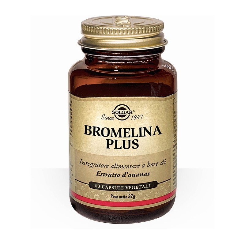 Solgar bromelain plus 60 tablets