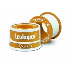 Leukopor 5 m x 2.5 cm plaster on non-woven spool for sensitive skin