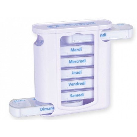 Turnul săptămânal pillbox x4 - engleză/franceză