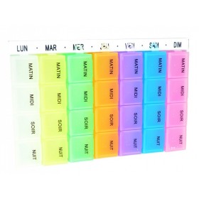 Tedenski pillbox x4 easy - francoski