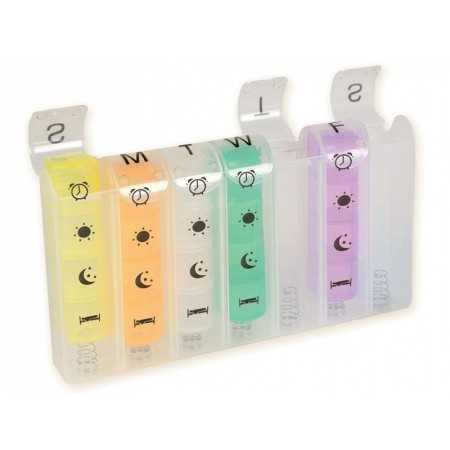 Weekly Pill Box X4 Spring - English