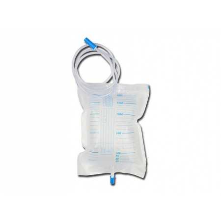 Urinbeutel 2000 Cc - Schlauch 130 Cm + Val. Antireflux - conf. 200 Stk.