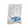 Leg urine bag 750 cc - 10 cm tube with button kit - pack. 30 pcs.