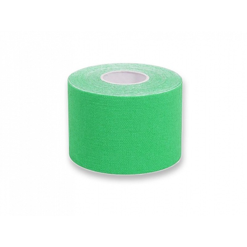 Kineziológiai taping 5 mx 5 cm - zöld