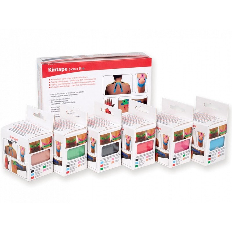 Taping kinésiologie 5 mx 5 cm - vert