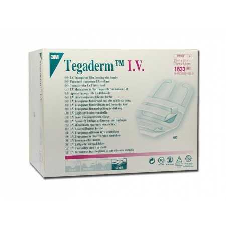 Tegaderm 3M IV Benzi 7X8,5 Cm - ambalaj. 100 buc.