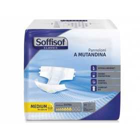 Soffisoft Classic diapers - Moderate Incontinence - Medium - pack. 90 pcs.