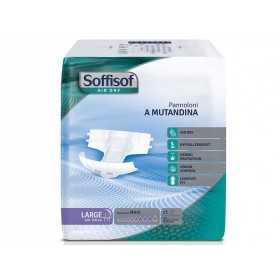 Soffisoft Air Dry diapers - Strong Incontinence - Large - pack. 60 pcs.