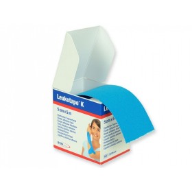 Leukotape k - neuromuszkuláris szalag bsn 5 mx 5 cm - világoskék