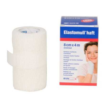 Lot de bandes cohésives Elastomull haft 4 mx 8 cm. 10 morceaux