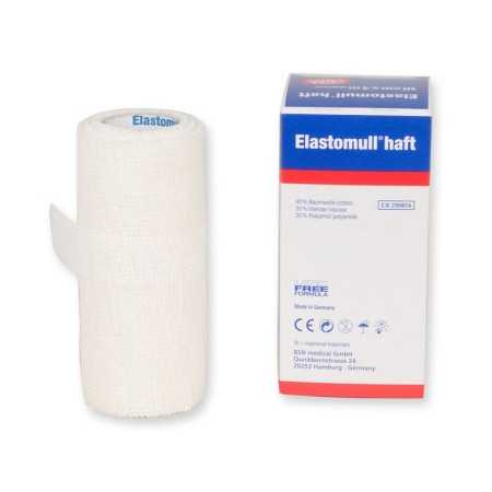 Venda cohesiva Elastomull haft 4 mx 10 cm - caja de 10 cajas