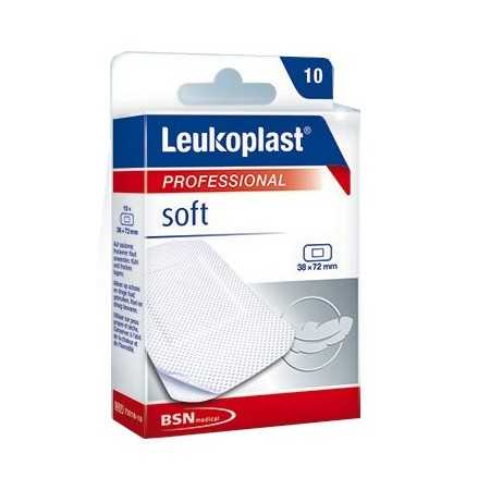 Leukoplast Soft 7.2 cm x 3.8 cm plasters 10 pcs