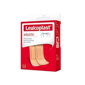 Leukoplast Elastic 12 plasters 28x72 and 8 plasters 19x72