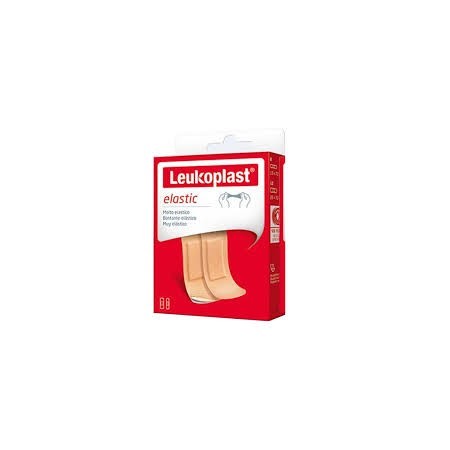 Leukoplast elastic 12 plasters 28x72 and 8 plasters 19x72