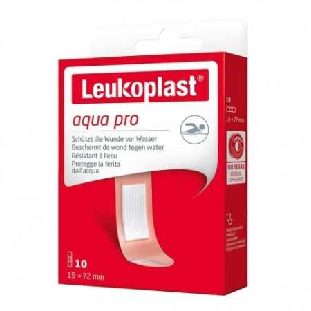 Leukoplast aqua pro parches 19 x 72 mm 10 uds.