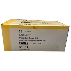 Xeroform 10,2 cm x 2,7 m tifon ocluziv petrolatum, steril - 36 buc