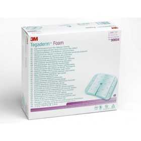 3M Tegaderm Non-adhesive polyurethane foam dressing, 90604 - for tracheostomy - 10 pcs.