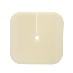 3m tegaderm pansement en mousse de polyuréthane non adhésif, 90604 - pour trachéotomie - 10 pcs.