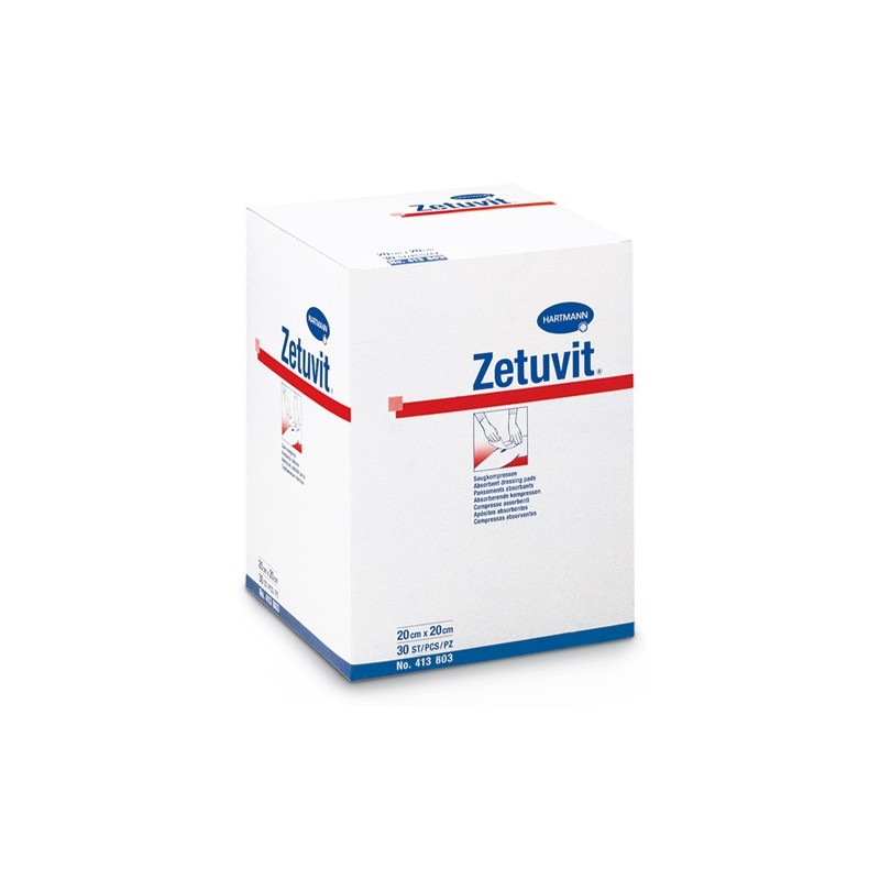 Zetuvit comprese sterile cu absorbanta mare 10 x 10 cm - 25 buc.