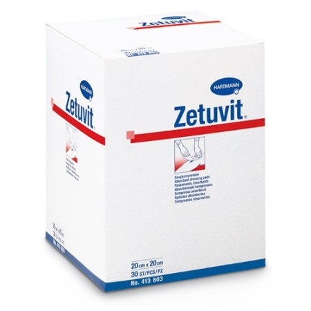Zetuvit comprese sterile cu absorbanta mare 10 x 10 cm - 25 buc.